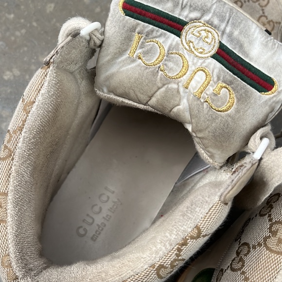 Gucci Men\'s Sneakers - Green, Red, Beige